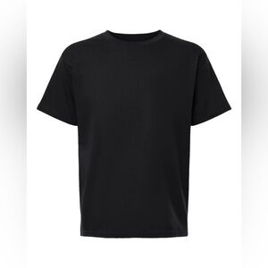 AMERICAN APPAREL KIDS JERSEY 4PK T-SHIRTS - BLACK  SIZE 10 (NEW WITH TAGS) A13